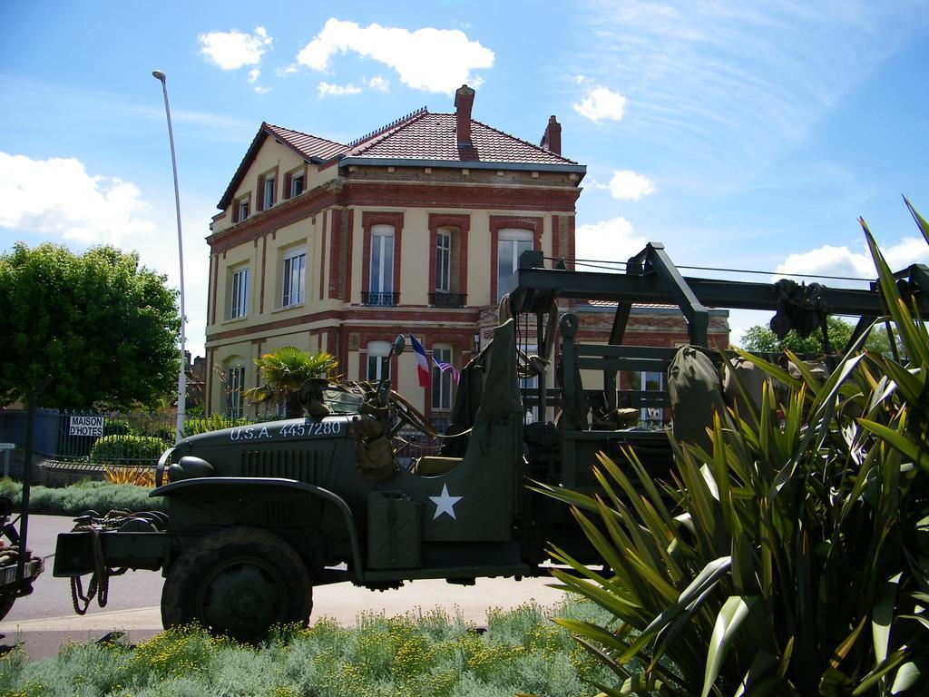 Hotel La Roseliere Carentan Exterior foto